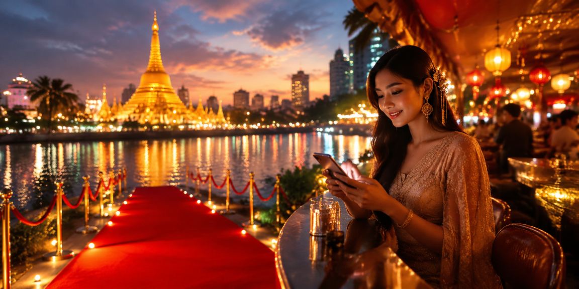 ရန်ကုန် ဆူလေဘုရားနား ညဈေးတွင် နီရောင်အဖုံးအပ် ဆုကြေးငွေ
